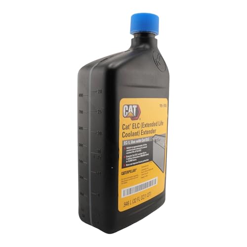 CAT 119-5152 (1195152) ELC Extended Life Coolant Extender – 32 fl oz Bottle – Ensures Performance to 12,000 Hours, Contains Bittering Agent