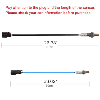 Oxygen O2 Sensor Replacement for Ford Flex F-150 Escape Lincoln MKS - size: OE# 234-5038& 234-4490-2Pcs