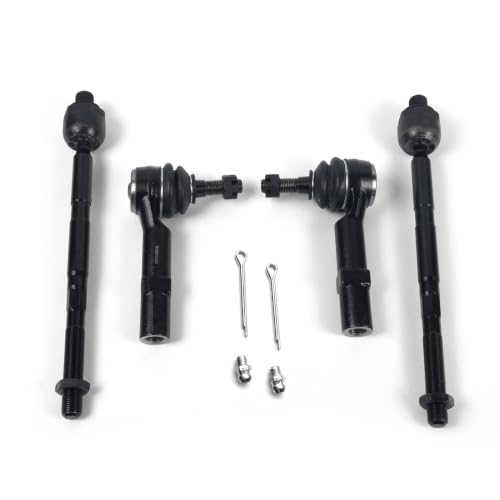 Front Inner & Outer Tie Rod End Kit for Chevy Traverse 2009-2017 - size: ES800286 EV800572
