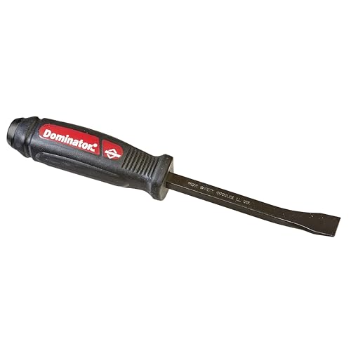Mayhew 60137 5-C Dominator Pry Bar, Curved, 10-Inch OAL - color: Red, size: 10" Curved