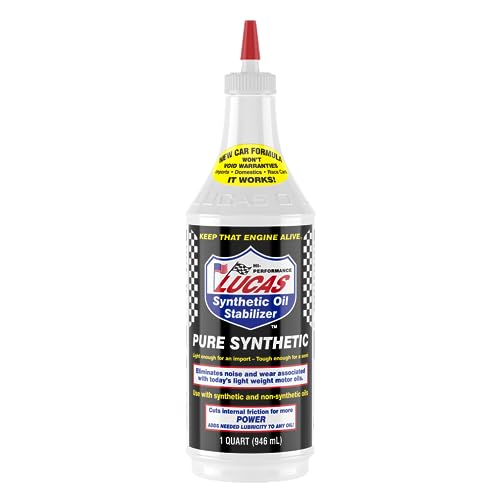 Lucas Oil 10130 Pure Synthetic Oil Stabilizer - 1 Quart - size: 1 Quart, style: 1 Pack