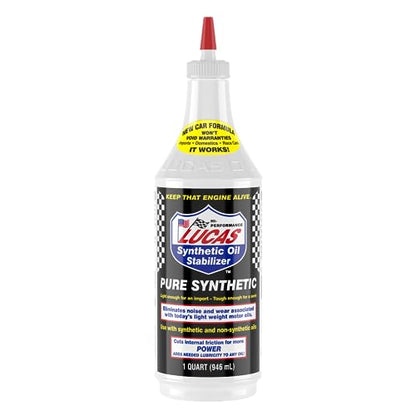 Lucas Oil 10130 Pure Synthetic Oil Stabilizer - 1 Quart - size: 1 Quart, style: 1 Pack