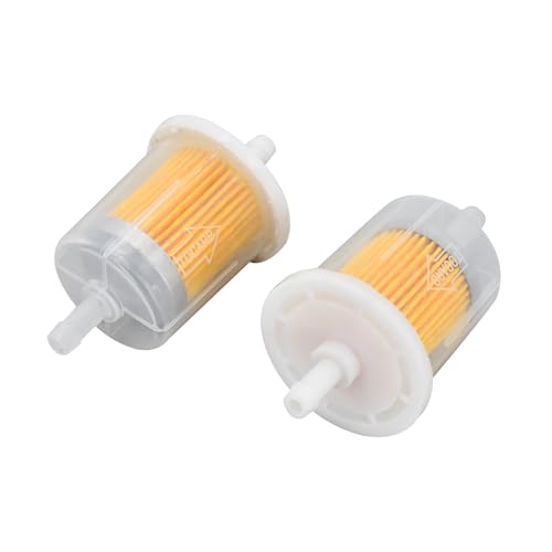 5/16" Inline Fuel Filter 12581-43012 Diesel Gasoline Fuel Filter 12581-43010 Compatible with Kubota Lawn Tractor Mower BX22D BX23D BX24D BX25 BX1870 BX1860 BX1850D BX1830D, 2 Pack