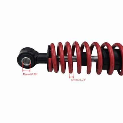 2 Pcs red 270mm Shock Absorber Rear Suspension For 90cc 110cc125cc 150cc Dirt Bike Motorcycle ATV Motor Scooter
