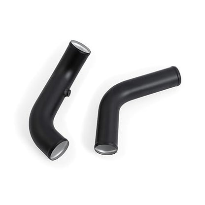 Mishimoto MMINT-RGR-11KSLBK Performance Intercooler Kit, Compatible With Ford Ranger 3.2L Diesel 2011+, Silver Intercooler, Black Pipes