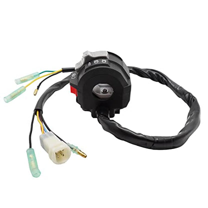 M MATI Handlebar Switch Control Start Stop Kill Headlight Button for Yamaha Breeze 125 YFA-1 1989-1994 3FA-83973-09-00 3FA-83973-01-00