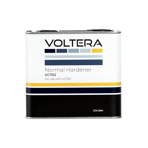 VOLTERA VC701, VC702, VC703 Hardeners for VC700 2:1 Overall Clearcoat | Fast, Normal & Slow Activators for Automotive Refinishing | High-Gloss Finish (2.5 Liters Normal)