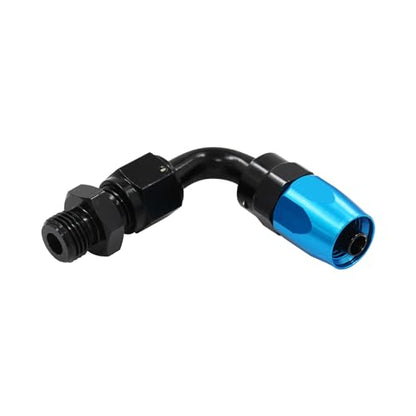 Universal EFI Fuel Pressure Regulator Kit with 0-160psi Fuel Pressure Gauge - color: BLUE