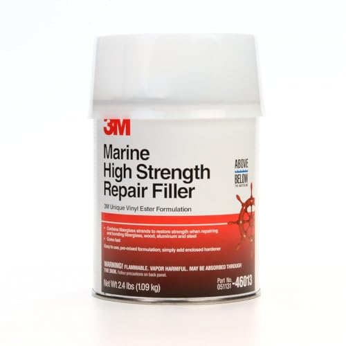 3M Marine High Strength Repair Filler, 46013, 1 qt