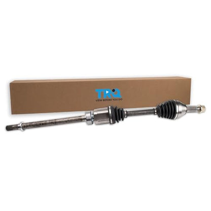 TRQ Front Passenger Side CV Axle Assembly Neoprene - style: CSA32515