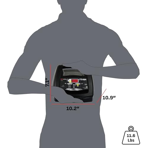 Schumacher Electric 6A Car Battery Charger & Maintainer, 6V/12V – SC1308
