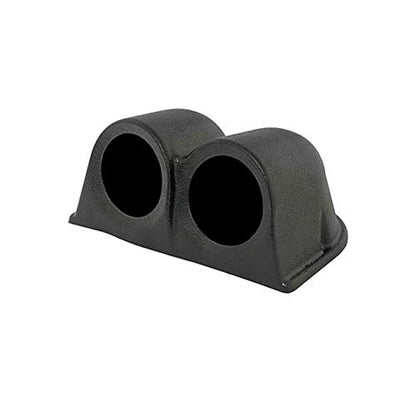 GlowShift Universal 60mm Black Dual Dashboard Gauge Pod Holder