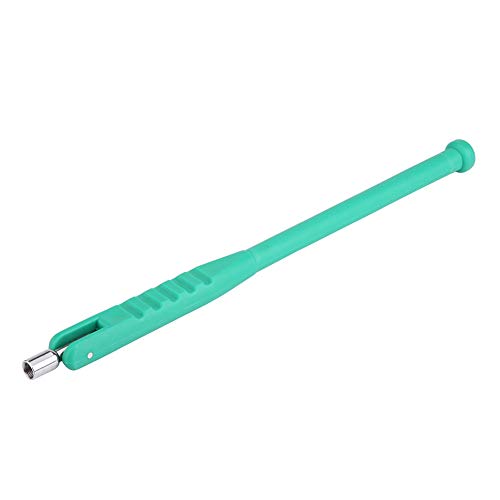 Acouto Tire Valve Stem Puller Tool Tire Valve Stem Puller Installer Tool Quick Remover Tire Repair Installer No Scratch Green Tire Valve Stem Puller Rod Tool with Valve Core Tool Built in