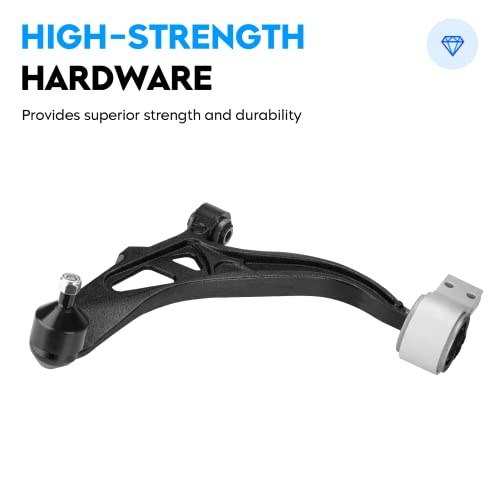 Front Passenger Side Lower Control Arm for Ford Explorer 2011-2019 Police Interceptor Utility 2013-2019 & Ball Joint Suspension Kit K622215