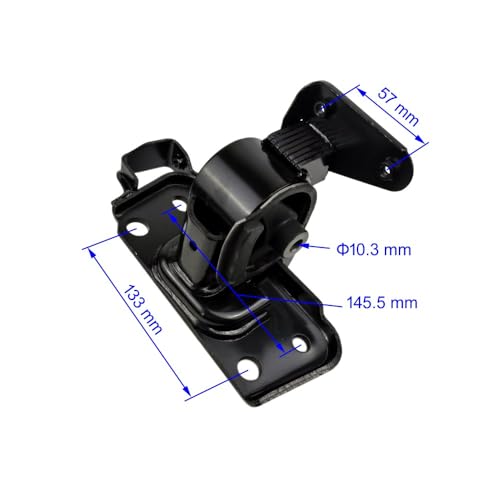 Engine Motor Mount Transmission Mount Set of 4 Compatible with Toyota RAV4 - size: 2009-2012 RAV4 2.5L FWD