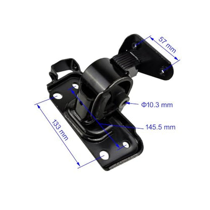 Engine Motor Mount Transmission Mount Set of 4 Compatible with Toyota RAV4 - size: 2009-2012 RAV4 2.5L FWD