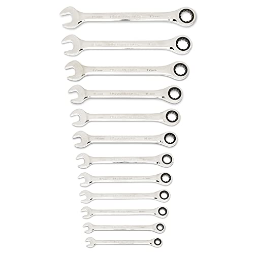 GEARWRENCH 25 Pc. Combination Ratcheting Wrench Set, SAE/MM - 86700 (Pack of 2) - size: 30 PC (Pack of 2)