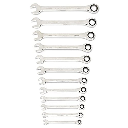 GEARWRENCH 25 Pc. Combination Ratcheting Wrench Set, SAE/MM - 86700 (Pack of 2) - size: 30 PC (Pack of 2)