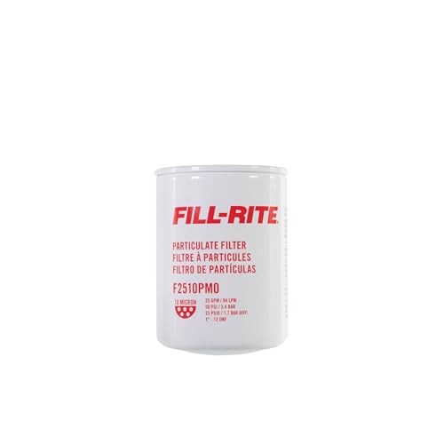 Fill-Rite F2510PM0 1" - 12 UNF 25 GPM (94 LPM) 10 Micron Particulate Spin-On Multi Fuel Filter - style: 25 GPM Particulate Pony