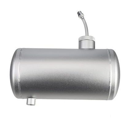 10x4.5" Aluminum alloy welding Gas Fuel Tank Cylinder Silver