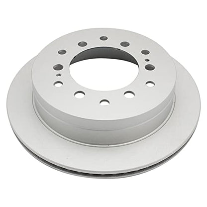 TRQ Front and Rear Brake Rotor Set G Coated Vented - style: BKA14763