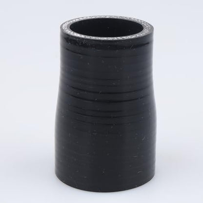 AC PERFORMANCE ID 1-5/8" to 1-3/8" Straight Silicone Hose Reducer Black - color: Black, size: ID 1-5/8" to 1-3/8" (42mm to 36mm)