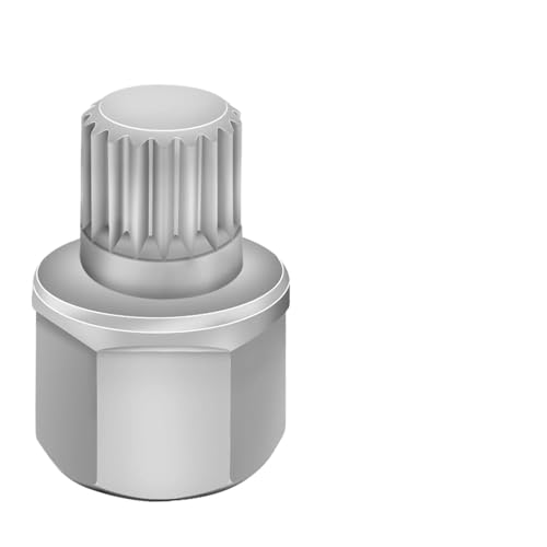ABC4/15PT Wheel Locking Nut Key Compatible with VW, Audi - color: ABC4/15PT