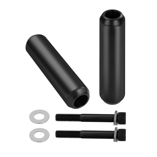6.5" Shock Mounts Frame Sliders Crash Bar Falling Protector Compatible with Indian Scout Bobber 2017-2026 (Smooth) - size: 6.5 Inch-Smooth
