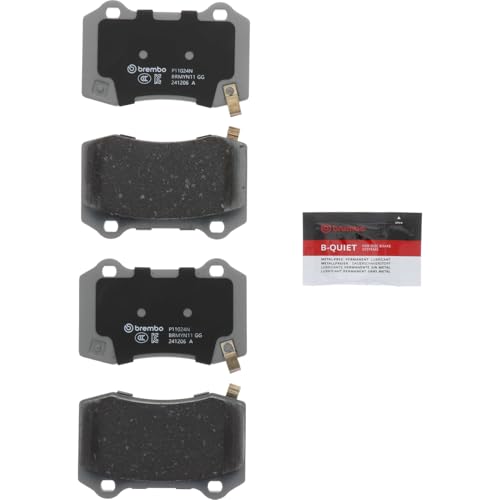 Brembo P11024N Premium Ceramic Rear Disc Brake Pad Set CADILLAC/CHEVROLET/CHRYSLER/DODGE/FPV/JEEP OE# 89047744