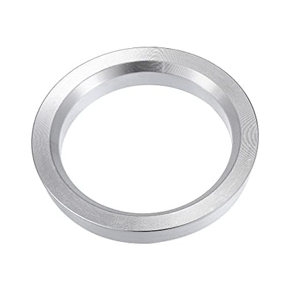 X AUTOHAUX 4pcs OD 66.1mm to ID 54.1mm Aluminum Alloy Hub Centric Rings - size: 66.1-54.1mm