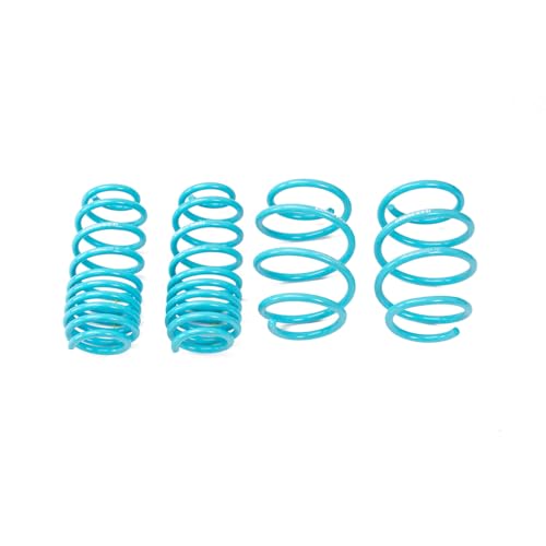 Godspeed LS-TS-HA-0027-B Traction-S Performance Lowering Springs, Reduce Body Roll, Improved Handling, Set of 4, compatible with Honda Civic Non-Si (FE/FL) 2022-26