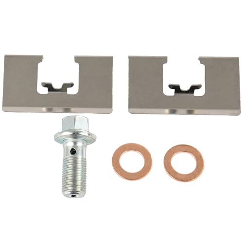 cciyu Rear Left & Right Disc Brake Calipers With Bracket 19B1449 19B1448 - size: Rear[19B1449+19B1448]
