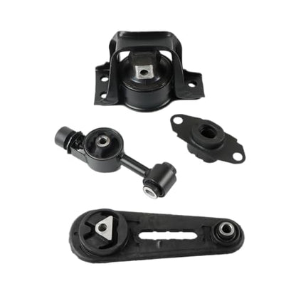 A4312 A4318 4pcs Engine Motor Mounts Set Fits for Nissan Cube 2009-2014, Fits for Nissan Versa 1.8L 2007-2012 Engine Motor and Transmission Mount Kit Replace OE A4312 A4318 A4320 A4323