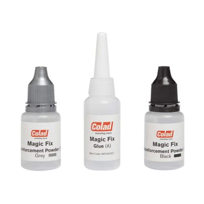 Colad Magic Fix Glue & Bonding Powder Filler Kit 4325 – Multipurpose Automotive Repair Kit for Body Filler, Plastic, and Panel Bonding Applications