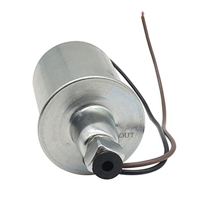 Universal Electric Fuel Pump 12V 2.5-4.5PSI Inline External 5/16 Inch Compatiable with Gas Diesel Marine Carburetor Marine E8016S - size: E8016S(2.5-4.5 PSI)