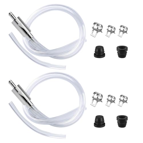 2pcs Manual Brake Bleeder Kit, Brake Bleeder Hose Kit, Brake Bleeder Tool - size: Brake Fluid Bleeder Kit - 2pcs