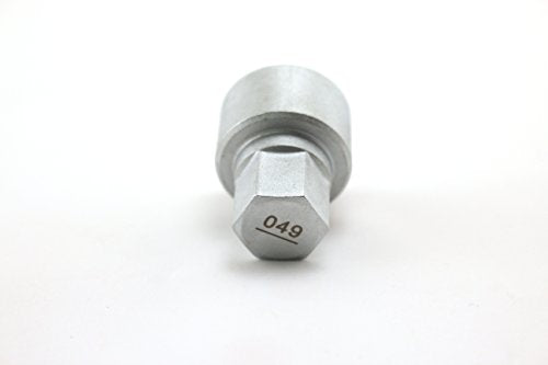 TEMO #49 Anti-Theft Wheel Lock Lug Nut Removal Socket Key 3055 for BMW - size: #49