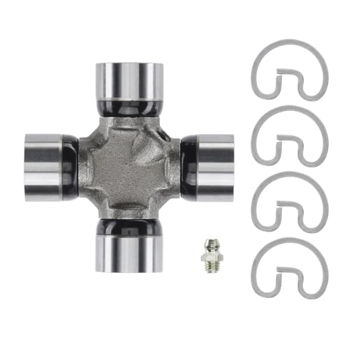 1Pc Front Driveshaft - CV Transfer Case Universal Joint U Joint for Jeep Wrangler 1999-2006 4.0L l6, for Jeep Wrangler 1999 2000 2001 2002 2.5L l4 Replace# 6L2Z4635A, 26015249, 89040339