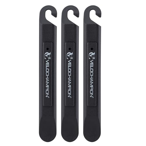 VeloChampion Self Adhesive Bike Tire Repair Kit & Optional Tire Levers - size: 3 Tire Levers