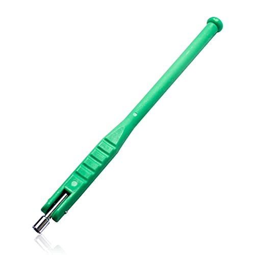 Tire Valve Core Removal Tool No Scratch, High-Intensity Tire Valve Stem Puller/Installation Repair Tool Replacement for Universial Car, Truck, Motorcycle, Bike (Green)