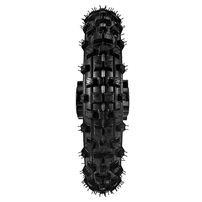 Trkimal 80/100-12 Rear Tire Disc Brake Wheel Rim With 15mm Bearing Set for Pit Pro Dirt Bike (80/100-12(15mm inner bearing)) - size: 80/100-12(15mm inner beraing)