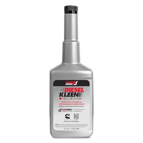 Power Service Diesel Kleen +Cetane Boost - 12 Ounce (Pack of 9) - size: 12 Ounce