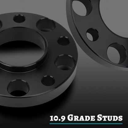IRONTEK 20mm Wheel Spacers 5x120mm(72.56mm Hub Bore M12x1.5 Studs) Fit for BMW 1 Series M 2011/118i 2012-2013/120i 2005-2012/318i 1998-1999/525i 1989-2010 Real Forged Spacers 2PCS - color: 5x4.75 inch-2PCS