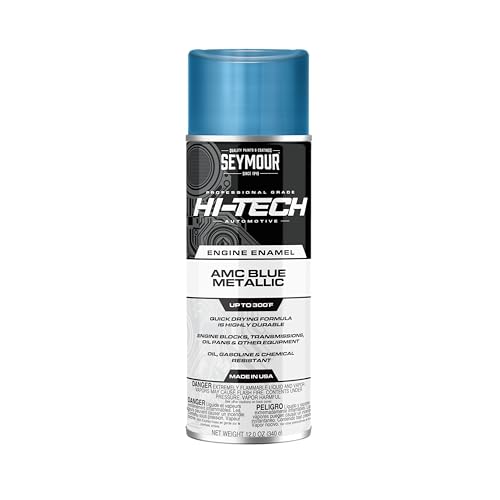 Seymour EN-66 Hi-Tech Engine Spray Paint, AMC Blue - color: AMC Blue