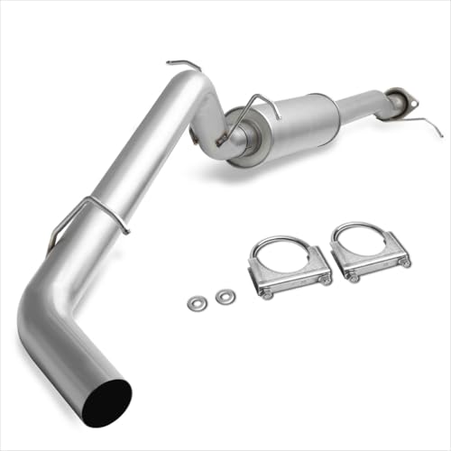 PM PERFORMOTOR 3" Stainless Steel Catback Exhaust System Compatible with 2015 2016 Chevy Colorado/GMC Canyon