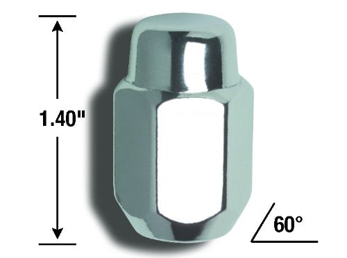 Gorilla Automotive 71147 Acorn Lug Nuts (14mm x 1.50 Thread Size) - size: 12-mm X 1.75