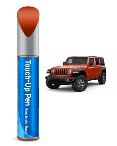 Touch Up Paint Compatible with Jeep Exact Match Touch Up Paint Car Scratch Repair (Sunburst Orange Pearl(PV6/DV6) Compatible with Most Models) - color: Sunburst Orange Pearl(PV6/DV6) Compatible with Most Models