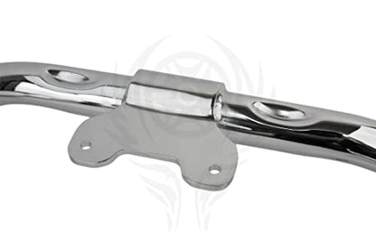 Chopped Engine Guard Crash Bar for Harley Touring (Chrome Finished) - color: Chrome Finished
