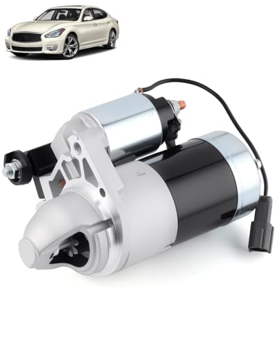Starter Motor 19068N Fit for Infiniti FX50 M56 QX56 Q70 Q70L QX80 - size: 19068N