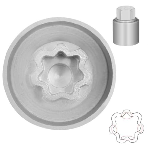 802 Wheel Locking Nut Key for Jeep Renegade Wrangler Cherokee Dodge Journey 2016-2020, 29mm Lock Bolt Inner Dia Anti-Theft Lug Nut Removal Tool - size: 802 (Old)